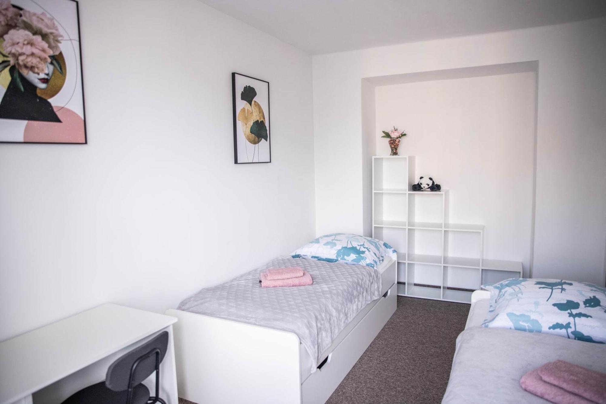 Prostorny Byt V Centru U Reky, 2 Loznice, Balkon Hradec Králové Dış mekan fotoğraf